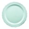 Smarty Had A Party 10" Turquoise Vintage Round Disposable Plastic Dinner Plates (120 Plates), 120PK 860TQ-CASE - alternate 9